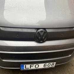 Зимова накладка на верхню решітку Матова для Volkswagen T5 2010-2015 рр