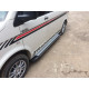 Бокові пороги Rainbow (2 шт., алюм) Коротка база для Volkswagen T5 Transporter 2003-2010 рр