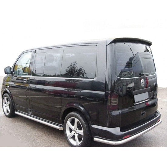 Задня дуга кутова AK005 (нерж) для Volkswagen T5 Caravelle 2004-2010 рр