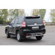 Задня дуга AK002-2v2 (нерж) для Toyota Land Cruiser Prado 150