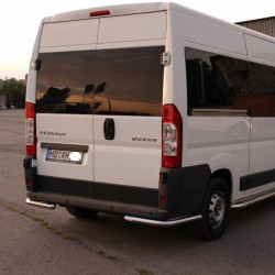 Задні куточки AK003 (2 шт., нерж) для Fiat Ducato 2006-2024 та рр