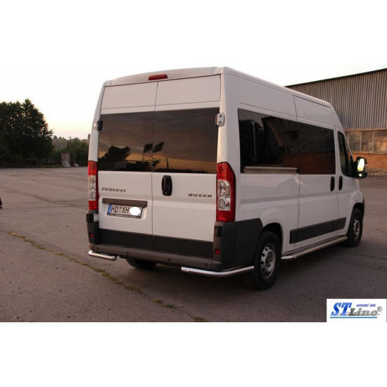 Задні куточки AK003 (2 шт., нерж) для Fiat Ducato 2006-2024 та рр