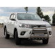 Передній захист WT010 (нерж) для Toyota Hilux 2015-2024 рр