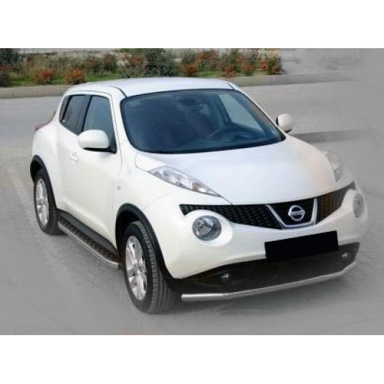 Передній захист ST008-2 (нерж) для Nissan Juke 2010-2019 рр