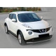 Передній захист ST008-2 (нерж) для Nissan Juke 2010-2019 рр