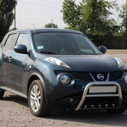 Кенгурятник QT012 (нерж) для Nissan Juke 2010-2019 рр