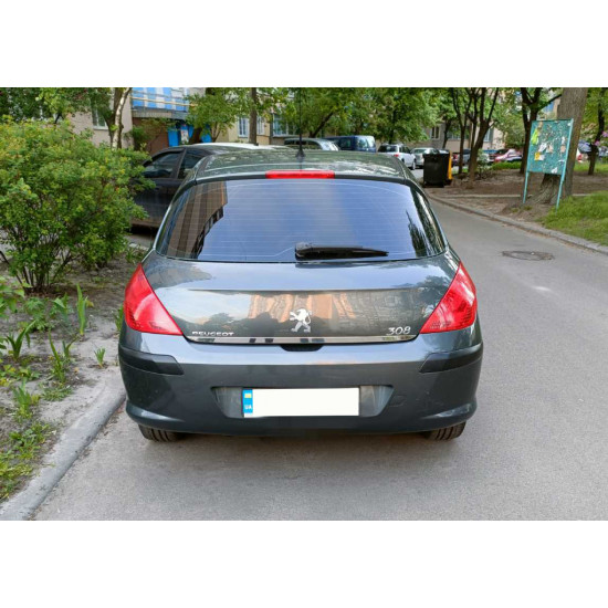 Кромка багажника (нерж.) для Peugeot 308 2007-2013 рр