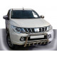 Кенгурятник WT003 (нерж) для Mitsubishi L200 2015-2024 рр