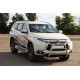 Кенгурятник WT022 (нерж) для Mitsubishi Pajero Sport 2015-2024 рр