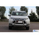 Кенгурятник WT008 (нерж) для Mitsubishi Pajero Sport 2015-2024 рр