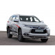 Передній захист ST016 (нерж) для Mitsubishi Pajero Sport 2015-2024 рр