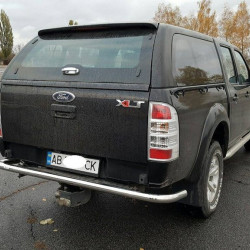 Задній захист AK005 (2 шт., нерж.) для Ford Ranger 2007-2011 рр