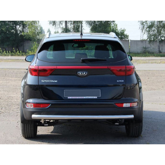 Задній захист AK002 (нерж) для Kia Sportage 2015-2021 рр