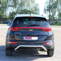 Задній захист AK007 (нерж) для Kia Sportage 2015-2021 рр