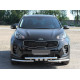 Передній захист ST009-15 (нерж) для Kia Sportage 2015-2021 рр