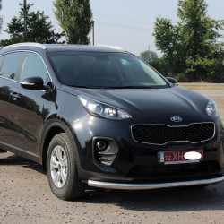 Передній захист ST008 (нерж) для Kia Sportage 2015-2021 рр