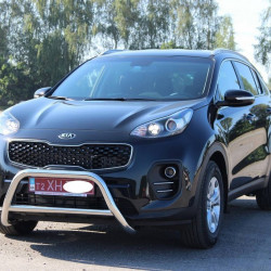 Кенгурятник WT006 (нерж) для Kia Sportage 2015-2021 рр