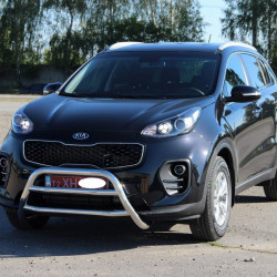 Кенгурятник WT023 (нерж) для Kia Sportage 2015-2021 рр