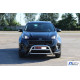 Кенгурятник WT023 (нерж) для Kia Sportage 2015-2021 рр