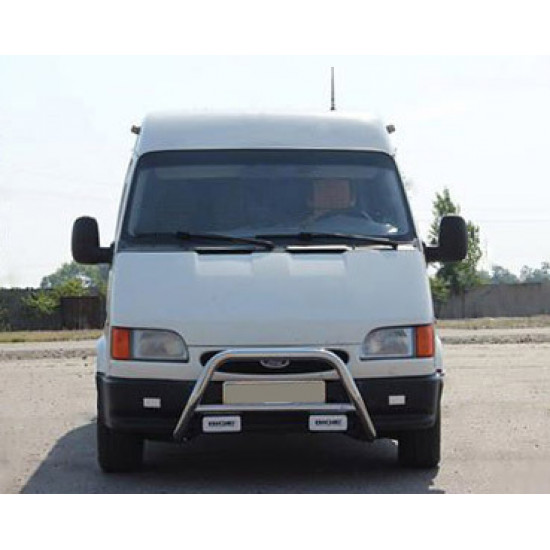 Кенгурятник WT006 (нерж) для Ford Transit 1991-2000 рр