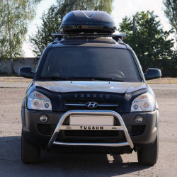 Кенгурятник WT025 (нерж.) для Hyundai Tucson JM 2004-2024 рр