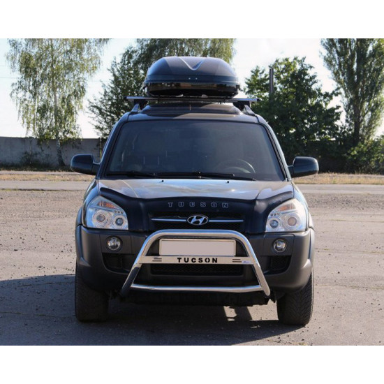 Кенгурятник WT025 (нерж.) для Hyundai Tucson JM 2004-2024 рр