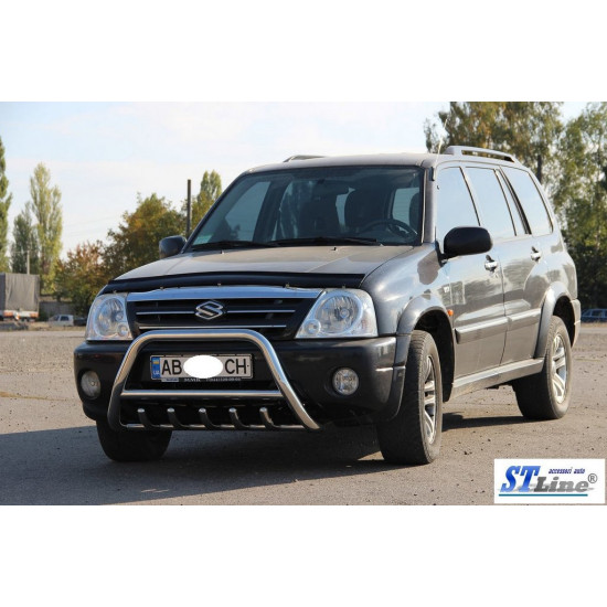 Кенгурятник WT003 (нерж) для Suzuki XL7 1998-2006 рр