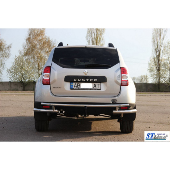 Задня дуга AK005-Special (нерж.) для Renault Duster 2008-2017 рр