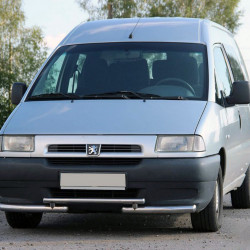 Передній захист ST009 (нерж) 60 мм для Peugeot Expert 1996-2007 років