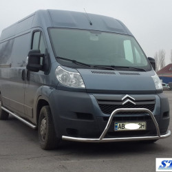 Передня дуга ST019 (нерж.) для Peugeot Boxer 2006-2024 та рр