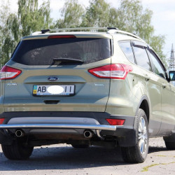 Задня дуга AK002 (нерж) для Ford Kuga/Escape 2013-2019 рр