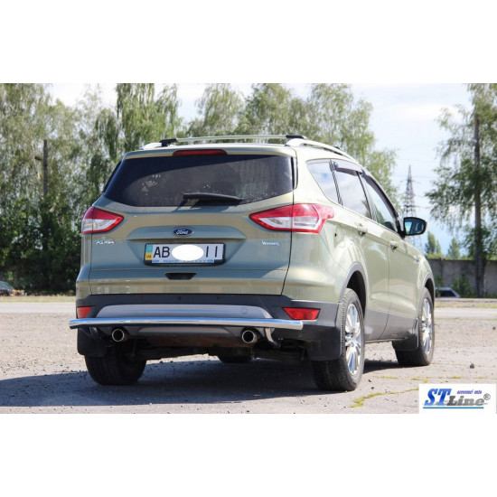 Задня дуга AK002 (нерж) для Ford Kuga/Escape 2013-2019 рр