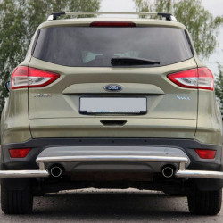 Задня дуга AK002-3 (нерж) для Ford Kuga/Escape 2013-2019 рр