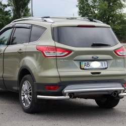 Задня дуга AK002-3 (нерж) для Ford Kuga/Escape 2013-2019 рр