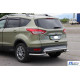 Задня дуга AK002-3 (нерж) для Ford Kuga/Escape 2013-2019 рр