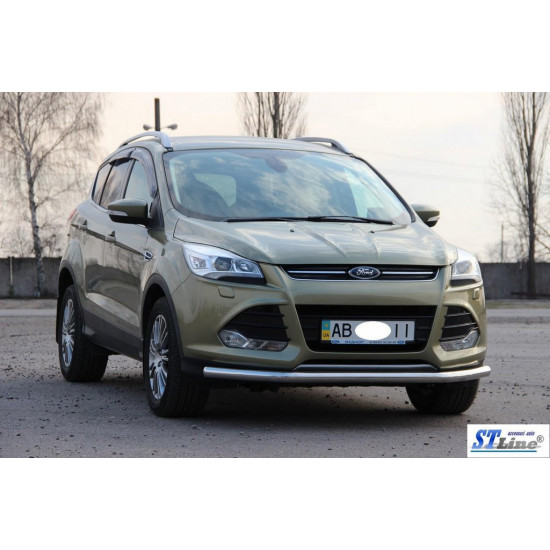 Передній захист ST008 (нерж.) 51 мм для Ford Kuga/Escape 2013-2019 рр