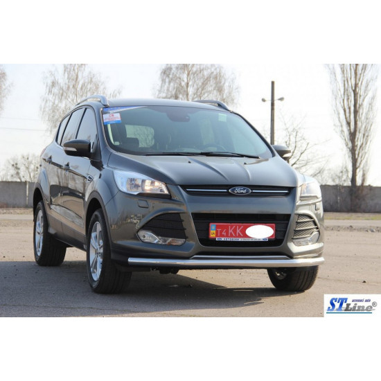 Передній захист ST008 (нерж.) 51 мм для Ford Kuga/Escape 2013-2019 рр