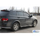 Бічні труби BB002 (2 шт., нерж.) для SsangYong Kyron 2008-2024 рр