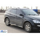 Бічні труби BB002 (2 шт., нерж.) для SsangYong Kyron 2008-2024 рр