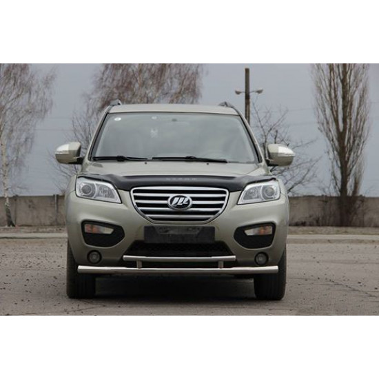 Передній захист ST014 (нерж) 60/42 мм для Lifan X60