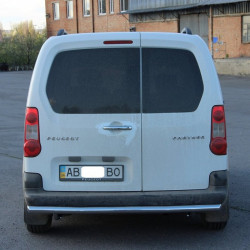 Задній захист (нерж.) 51 мм для Citroen Berlingo 2008-2018 рр