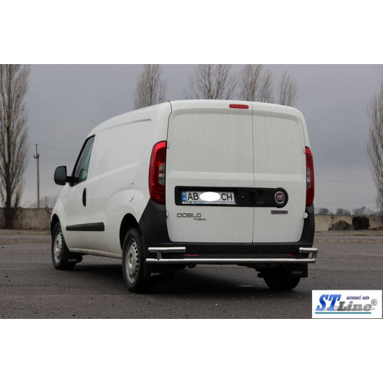 Задня дуга AK005/2-Подвійний (нерж.) для Opel Combo 2012-2018 рр