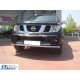 Передній захист ST008-1 (нерж) для Nissan Pathfinder R51 2005-2014рр