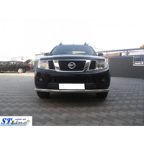 Передній захист ST008-1 (нерж) для Nissan Pathfinder R51 2005-2014рр