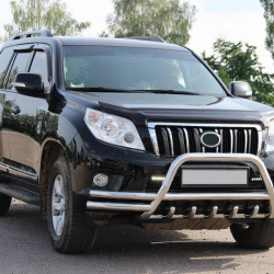 Кенгурятник WT003-2-Plus (нерж) для Toyota Land Cruiser Prado 150