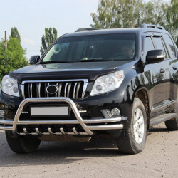 Кенгурятник WT003-2-Plus (нерж) для Toyota Land Cruiser Prado 150