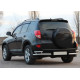 Задні куточки AK003-double (2 шт., нерж) для Toyota Rav 4 2006-2013 років