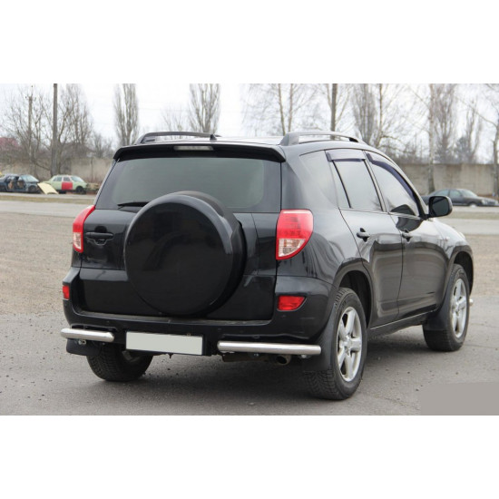 Задні куточки AK003 (2 шт., нерж) для Toyota Rav 4 2006-2013 років