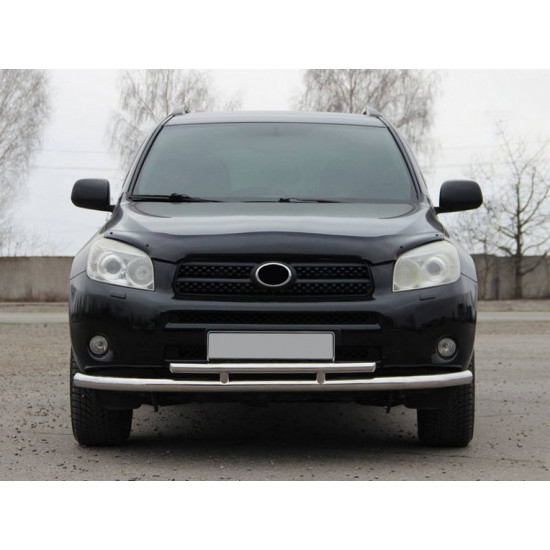 Передній захист ST014 (нерж) 60/42 мм для Toyota Rav 4 2006-2013 років