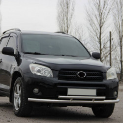 Передній захист ST014 (нерж) 60/42 мм для Toyota Rav 4 2006-2013 років